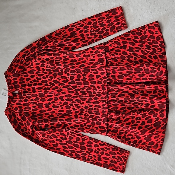 Kate Spade Red Leopard Dress - Picture 6 of 10